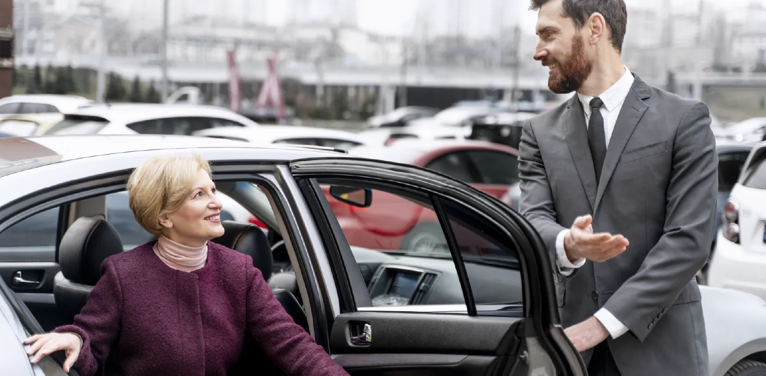 Premium airport transfer service